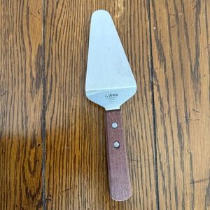 Winco Stainless Steel Rosewood Handle Cake Server Spatula Server #249